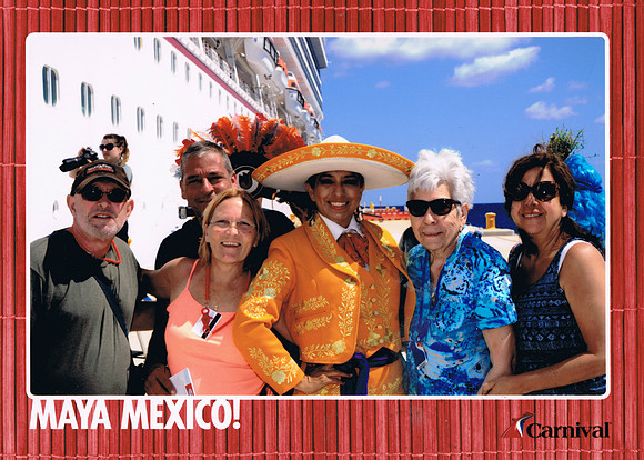 5 of us outside ship
